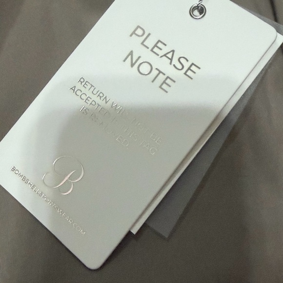 Bombshell Seamless Ruched Front Sports Bra - Brown - Picture 4 of 6